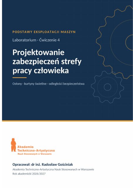 Okładka instrukcji do ćwiczenia 4