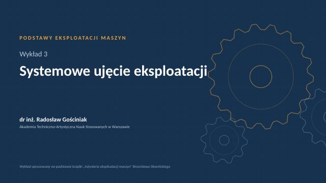 Pierwszy slajd wykładu 3