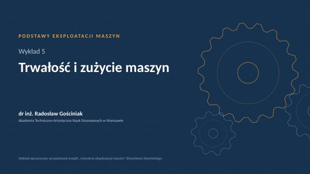 Pierwszy slajd wykładu 5